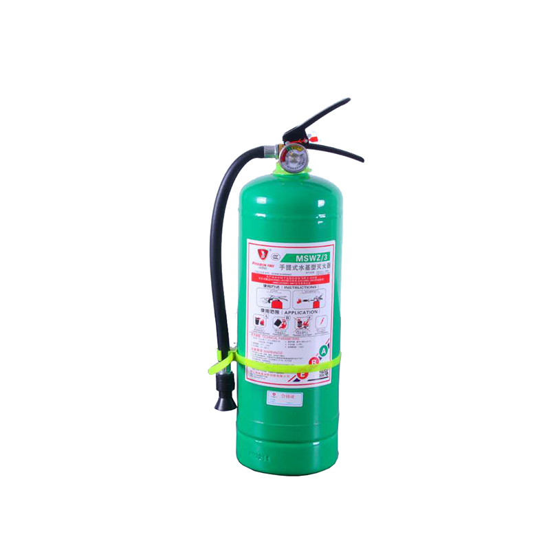 海神盾 3L水基灭火器手提式泡沫灭火器3升MSWZ/3水剂灭火器公司商务办公仓库商场店铺用消防器材