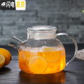 三维工匠家用大容量耐热玻璃茶壶加厚防爆冷水壶凉水杯果汁壶 1000ml玻璃盖款_53