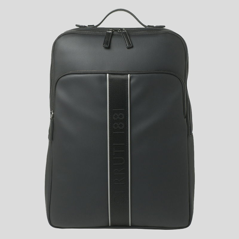 CERRUTI 1881斯普林系列黑色双肩包NTR811A