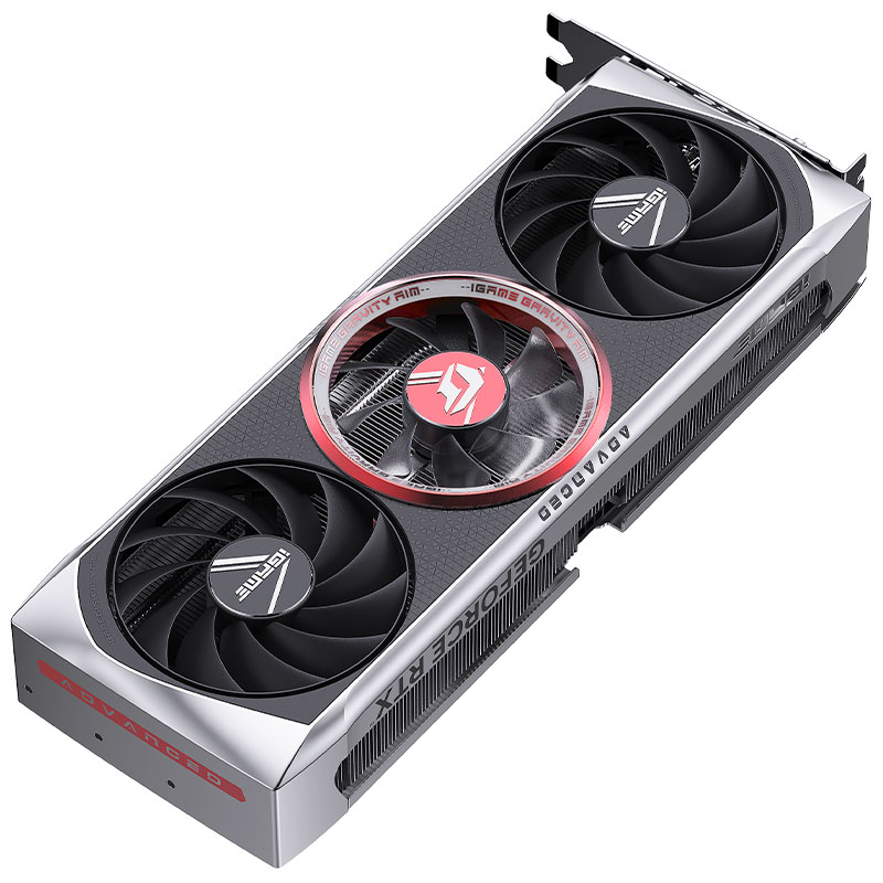 七彩虹iGame GeForce RTX 4060 TI Advanced OC 8G视频渲染电竞直播游戏光追显卡高清大图
