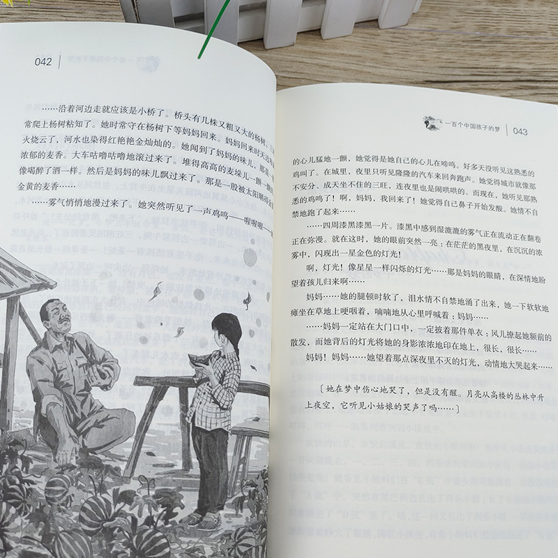 一百个中国孩子的梦 [正版]一百个中国孩子的梦 董宏猷着 中国当代儿童文学作家作品青少年成长励志读物小学生校园小说三四五高清大图