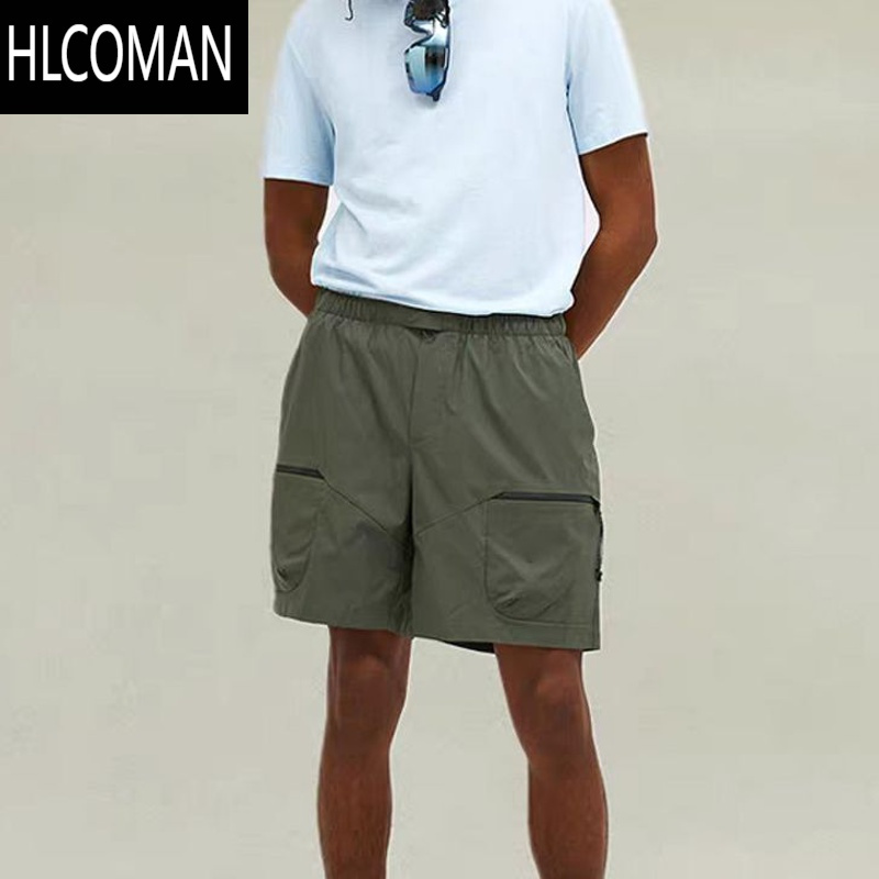 HLCOMAN[夏日限定,溯溪短裤]5秒速干!男士凉感户外徒步短裤