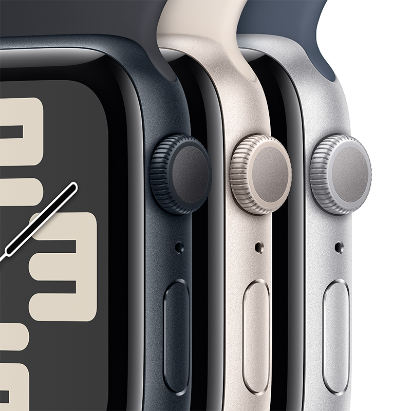 Apple Watch SE GPS+蜂窝 40 毫米星光色铝金属表壳 星光色运动型表带 - S/M MRFY3CH/A