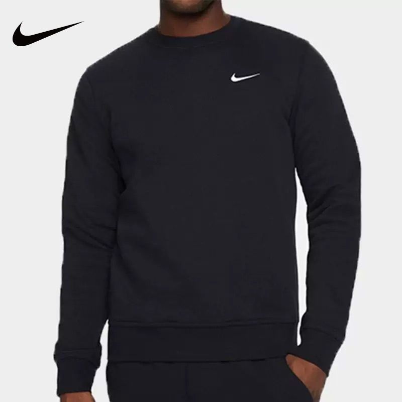 Nike/耐克 新款经典刺绣LOGO加绒保暖运动休闲套头衫623459-010 DPr L 623459-010