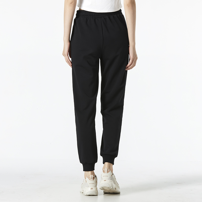 Skechers斯凯奇女款新款透气休闲束脚裤卫裤裤针织长裤L322W059-0018 ZP高清大图