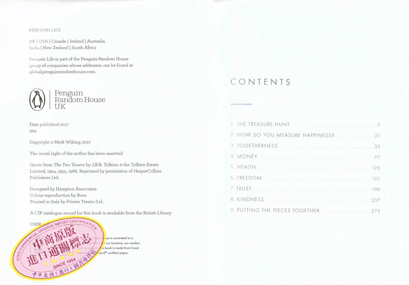 [正版]中商原版莉琦小书 丹麦人眼中世界上幸福的人 英文原版 The Little Book of Lykke 麦克威高清大图