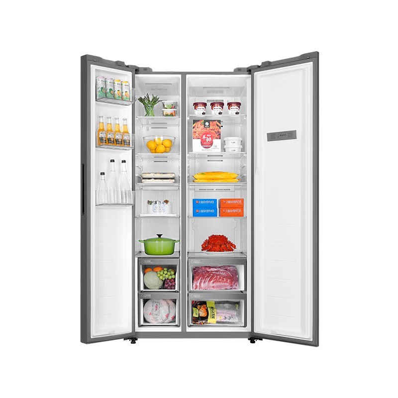 海尔冰箱bcd-623wlhsse5sru1对开门 超大冷冻 精控多路送风 全域黑金