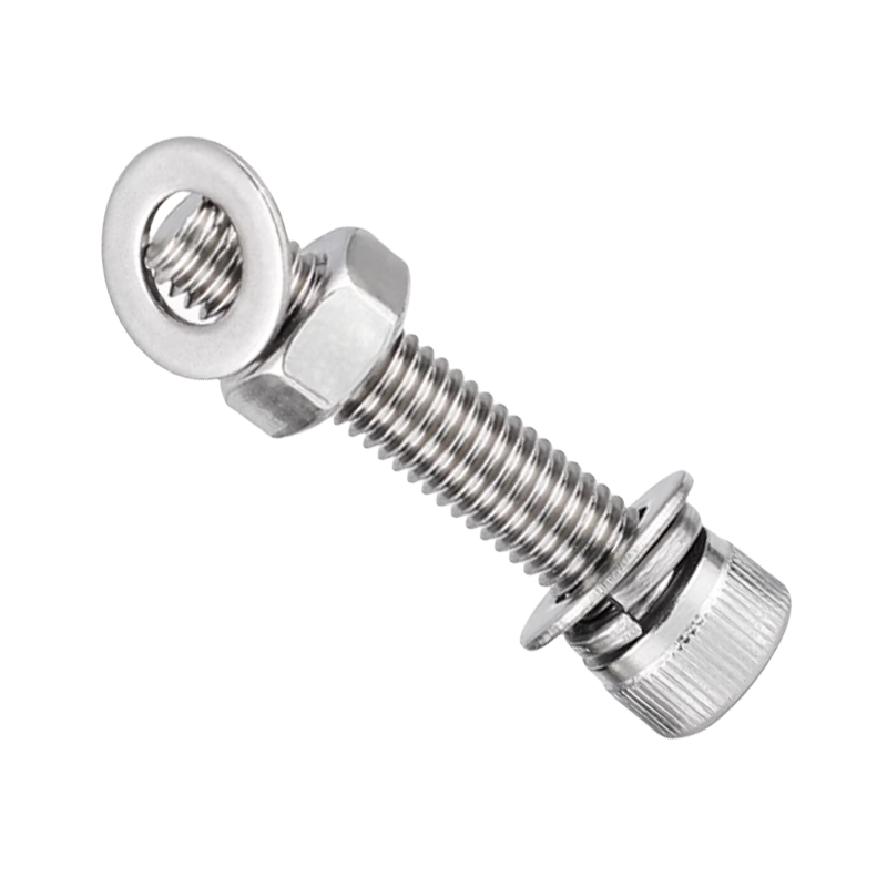 贝策 304不锈钢内六角螺栓 M12*110mm 套高清大图