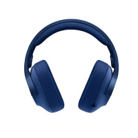罗技(Logitech) G433 7.1 头戴式有线耳机 自定义环绕声效吃鸡游戏降噪耳机麦克风 时尚舒适便携-蓝色