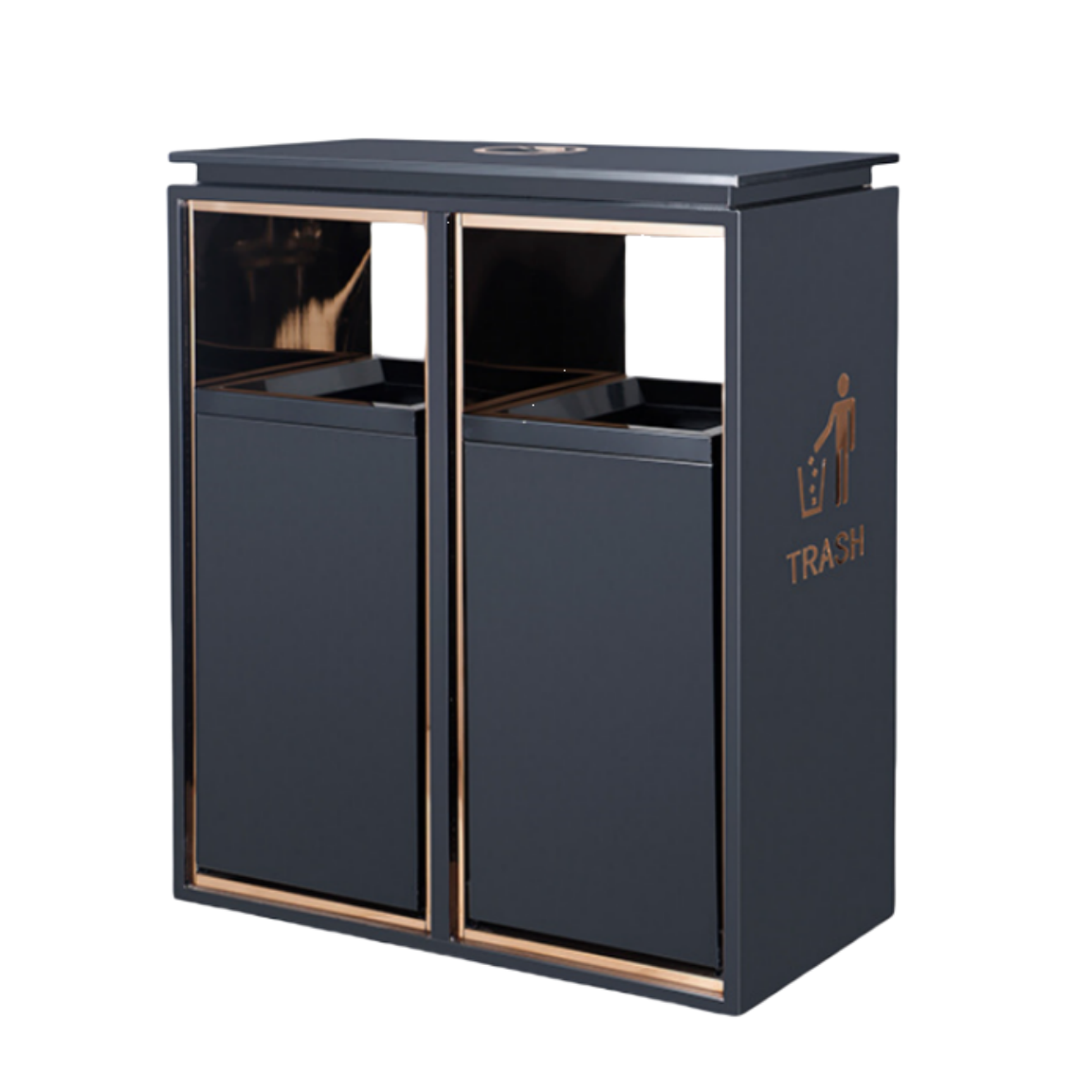 鑫龙都垃圾桶29cm个高清大图