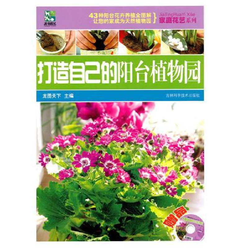 正版新书】打造自己的阳台植物园龙图天下9787538444339