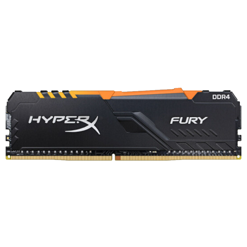 金士顿 (Kingston) FURY 16GB DDR4 3600 台式机内存条 Beast野兽系列 RGB灯条 骇客神条