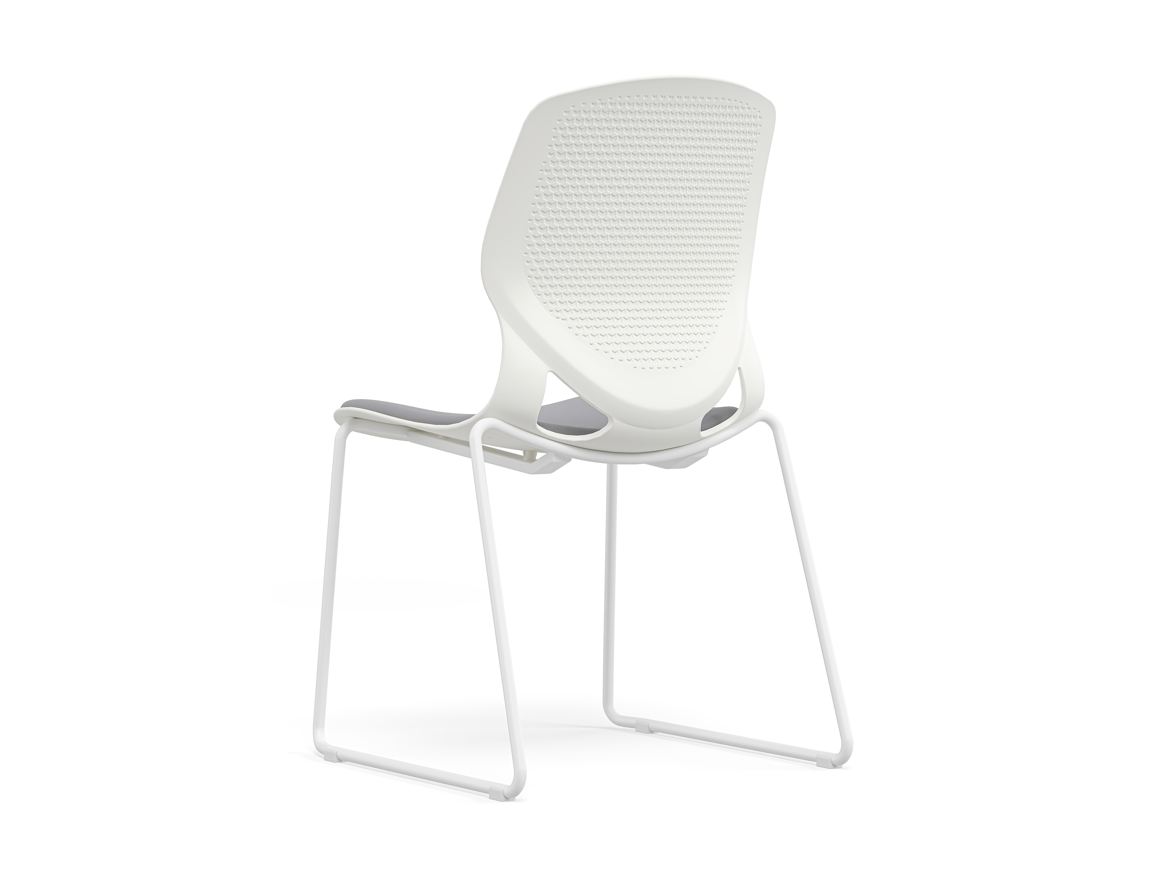 德诚和(DCH)简约时尚培训椅弓形洽谈椅会议椅F001弓形椅坐垫款高清大图