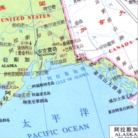 [正版]大字版世界地图册2023 清晰易读约A4大小世界地图集 各国政区图中心城市街道分幅地图详细 中小学生地理爱好者书