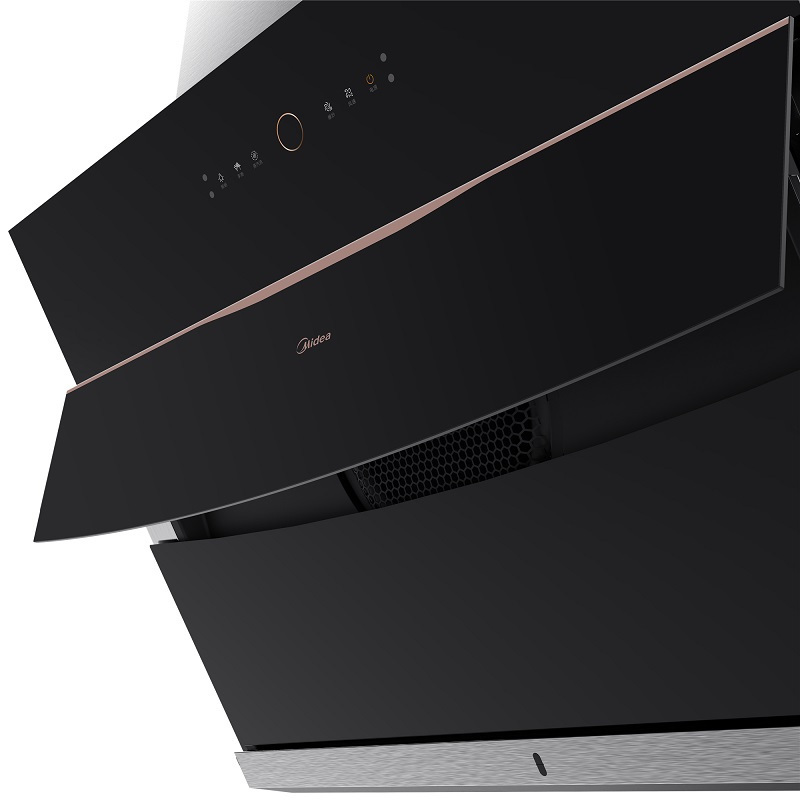美的mideacxw280b68s大尺寸大面板侧吸式抽油烟机