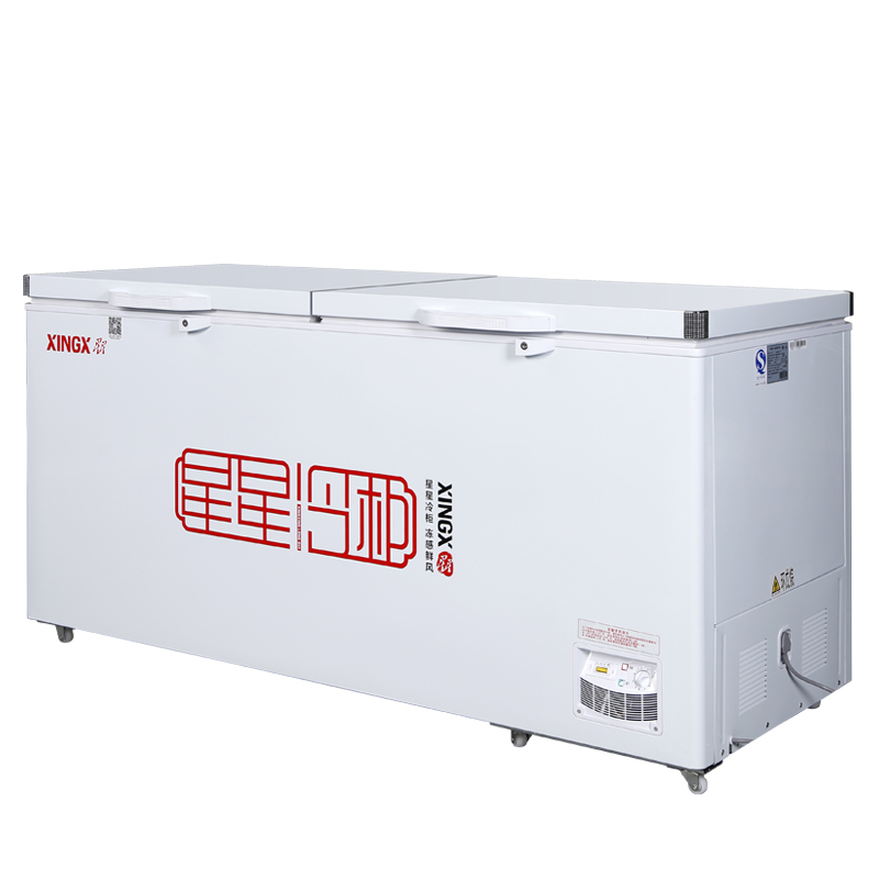 星星(XINGX)BD/BC-618G 商用卧式大冷柜 大冷冻力冰柜 断电保护 节能省电 冷藏冷冻