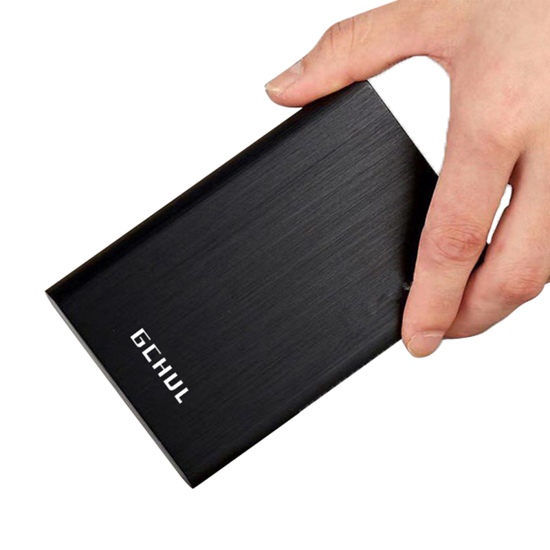 杰储(GCHUL)T1000 2T USB3.0 2.5英寸 移动硬盘 (计价单位:个) 磨砂黑色高清大图