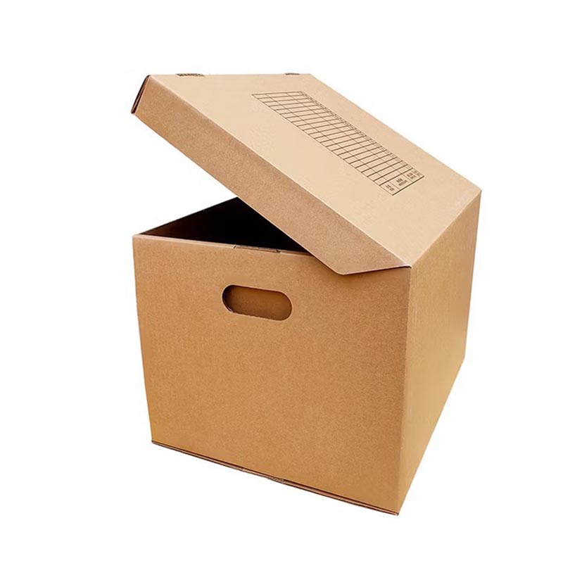 雅富仕Y2611-7 凭证箱 档案箱 牛皮纸箱 会计凭证箱42*32*30 规格可订制 20个/扎高清大图