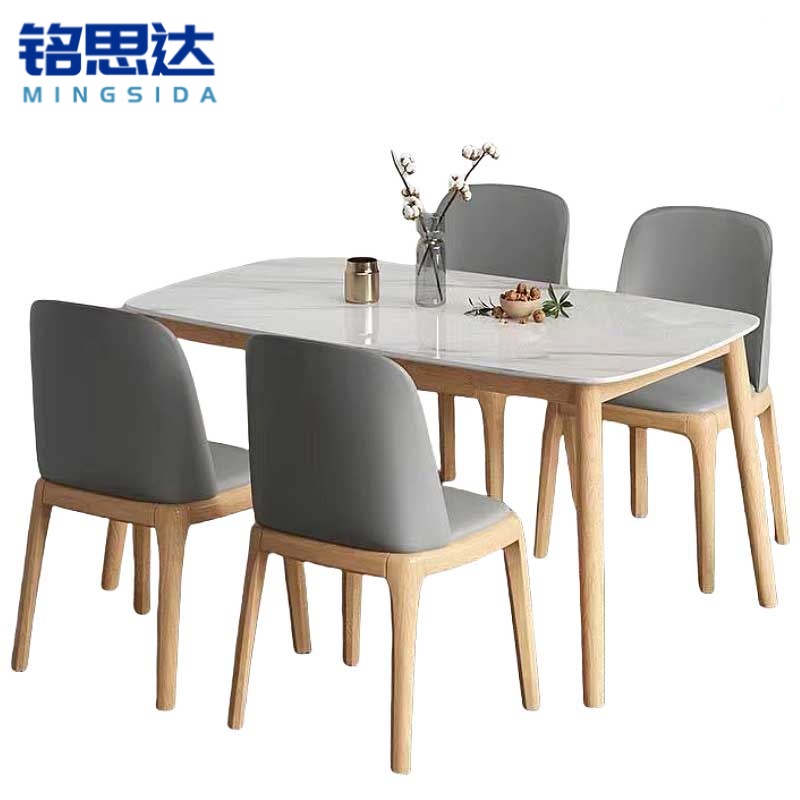 铭思达餐桌一桌四椅套高清大图