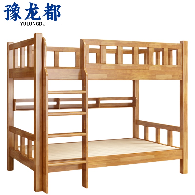 豫龙都实木床书架款张高清大图