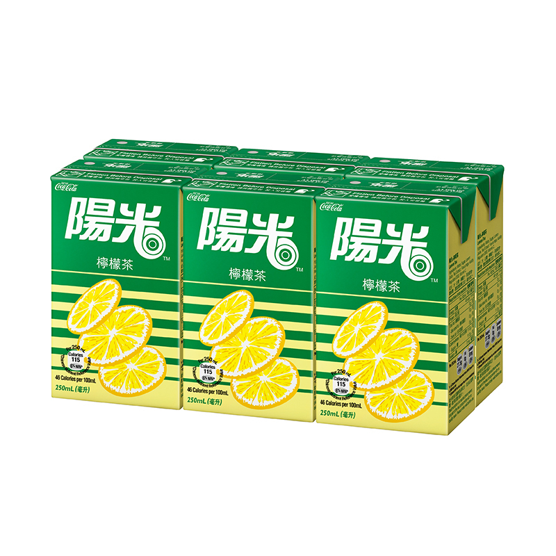 自营香港仓 阳光柠檬茶250ml x 6包