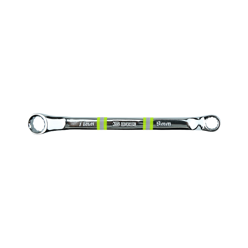 波斯(BOSI) 荧光系列精品梅花扳手 9x11mm 把高清大图