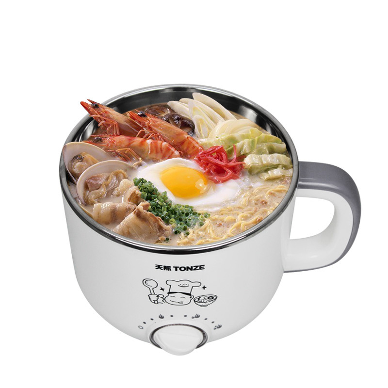 (全国联保两年) tonze/天际drg-60a 多功能电热锅1l煮水电煮锅煮粥