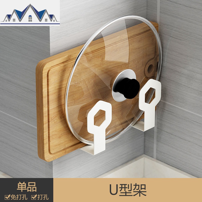 不锈钢碗架沥水架家用壁挂免打孔碗筷碗碟盘用品收纳盒厨房置物架 三维工匠高清大图