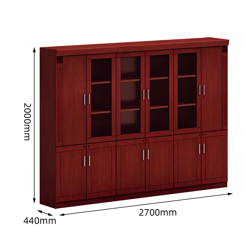 初嘉(CJ)CJ4052436 木质文件柜 组合柜 2700*440*2000mm(单位:台)高清大图
