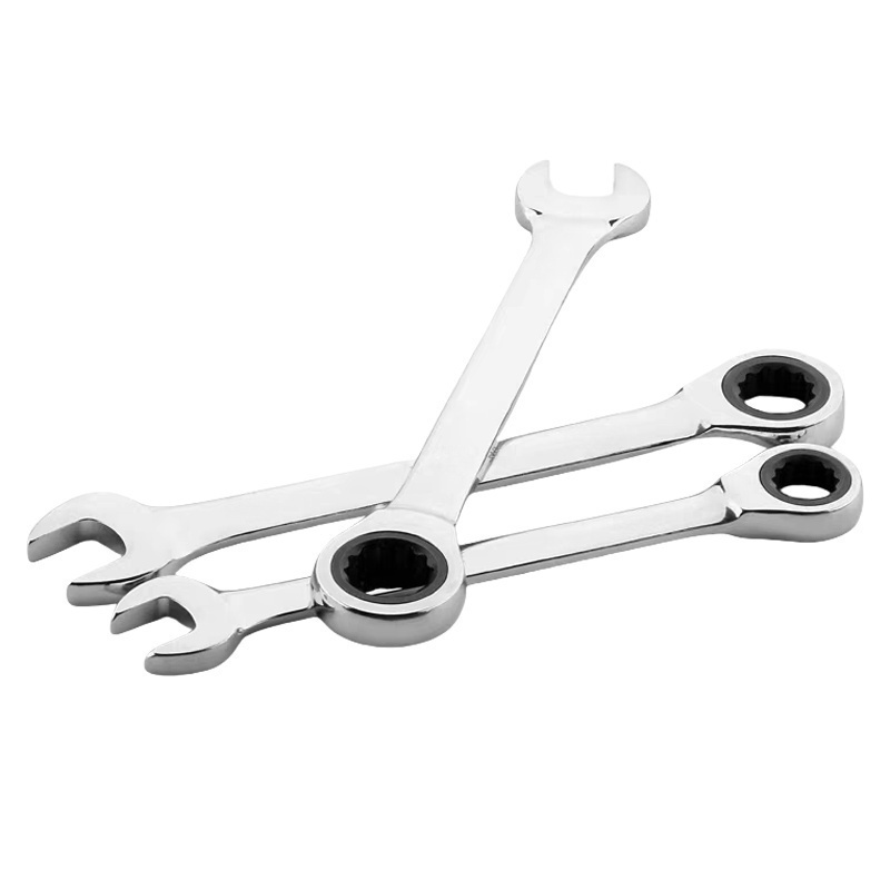 菁普华双向两用棘轮扳手8件套8-19mm套高清大图