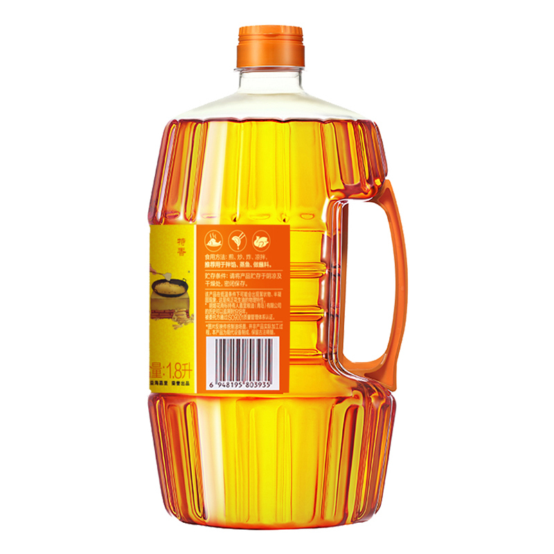 胡姬花古法花生油1.8l