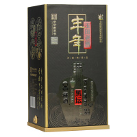 [中华特色]河北供销馆 丰年 玉田老酒 42度黑坛 480ml单瓶装 非物质文化遗产浓酱兼香型白酒 河北唐山特产