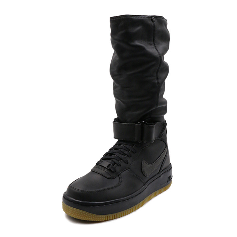 860522-001耐克W AF1 UPSTEP WARRIOR女鞋子 黑色