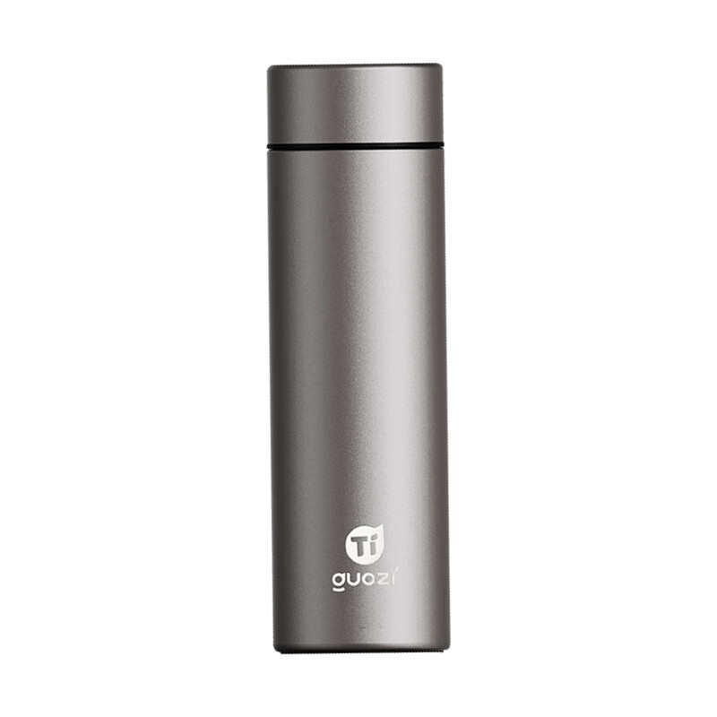 果兹保温钛杯420ml保温直饮轻羽pp杯盖GZ-Ti001