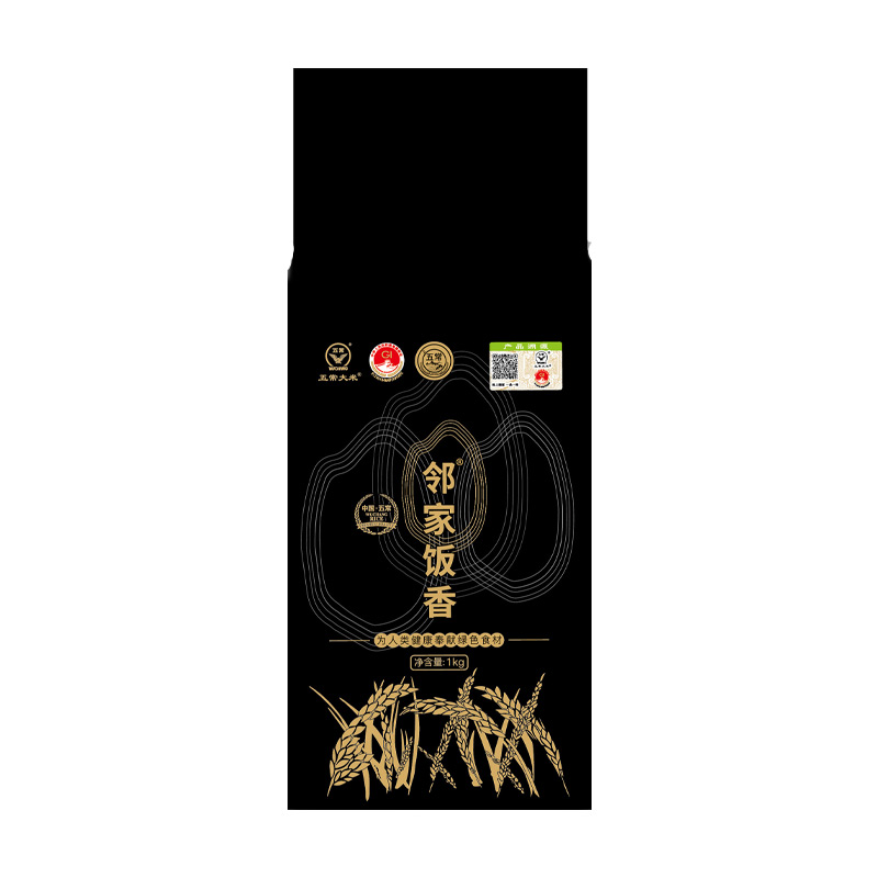 邻家饭香 五常大米稻花香2号 GB/T 19266 (规格:1kg)