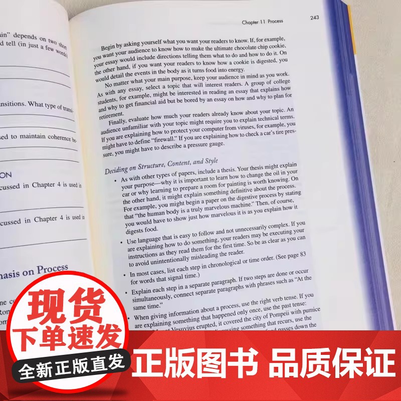 正版书籍 美国大学英语写作 第九版 John Langana兰甘外语教学与研究出版社 大学英文写作教材英语语言文学专业考高清大图