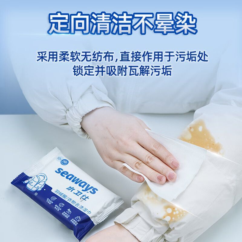 水卫仕(SHUIWEISHI) 湿巾羽绒服适用-12片