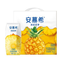 苏宁宜品自营 伊利 安慕希风味酸奶 清甜菠萝 205g*12盒