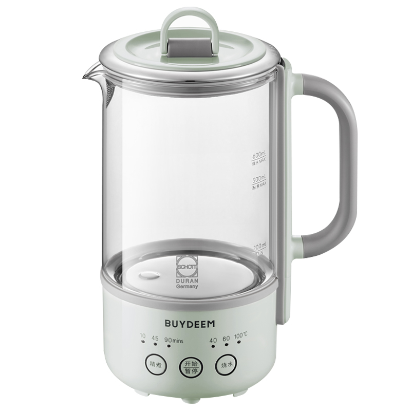 北鼎养生壶0.6L多功能保温壶玻璃壶煮茶器K31F(颜色随机)