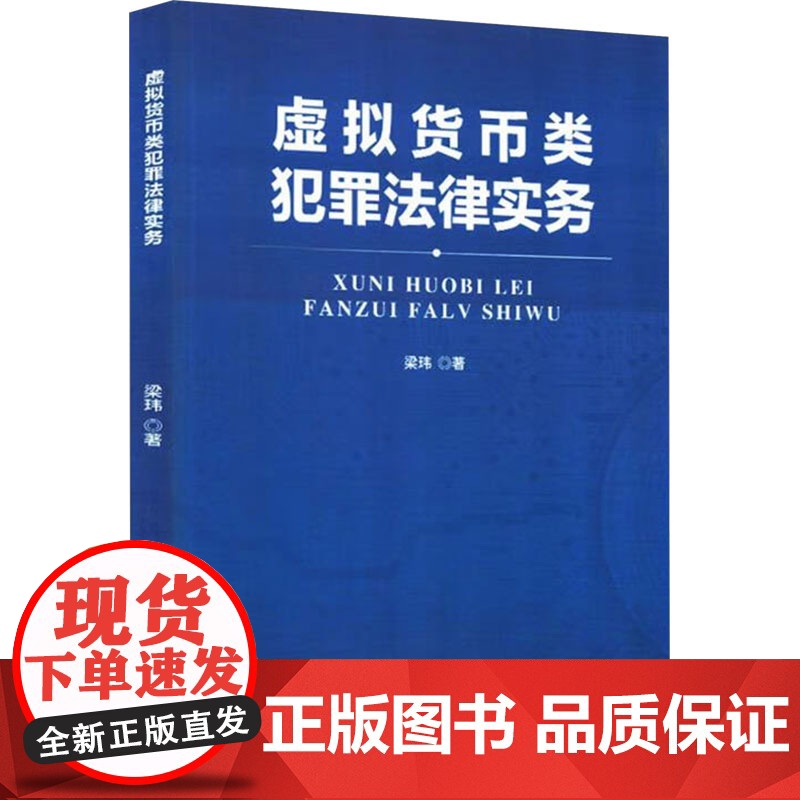 虚拟货币类犯罪法律实务 梁玮 著 法学理论社科 正版图书籍 中国民主法制出版社高清大图