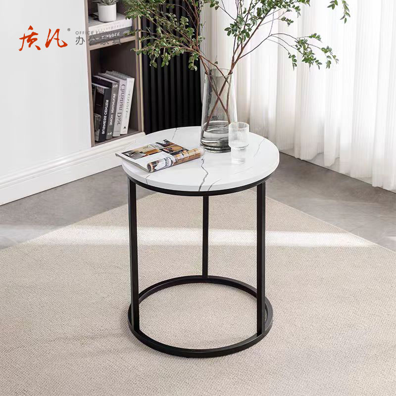 质凡北欧大理石茶几高清大图