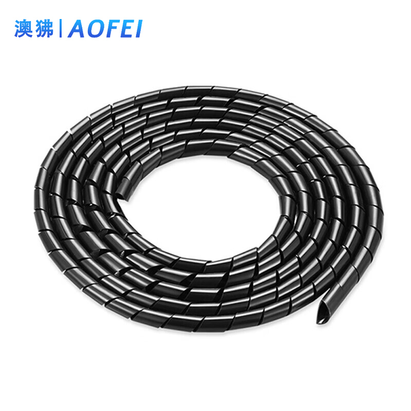 澳狒 PE螺旋绕线管束线管穿线管理线管集线管 电线电缆网线保护套 管直径