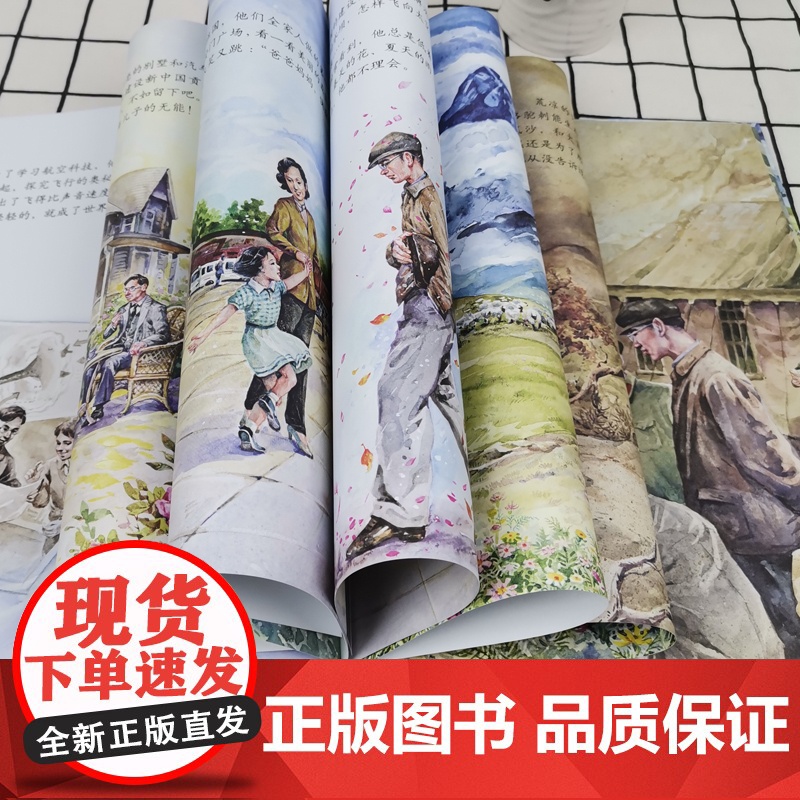 全套4册科学家的故事系列 神奇的小草 数学怪人 远方的火焰 敲打石头的人李四光屠呦呦励志读物郭永怀陈景润一二三年级课外书高清大图
