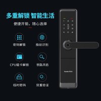 凯迪仕(Kaadas)指纹锁密码锁WiFi家用防盗门木门防猫眼锁F600星空黑