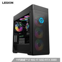 联想(lenovo)拯救者刃9000K 十一代英特尔酷睿i7台式电脑主机(I7-11700KF 16G 1TBSSD 3080-10G独显 无光驱 W10)官方标配