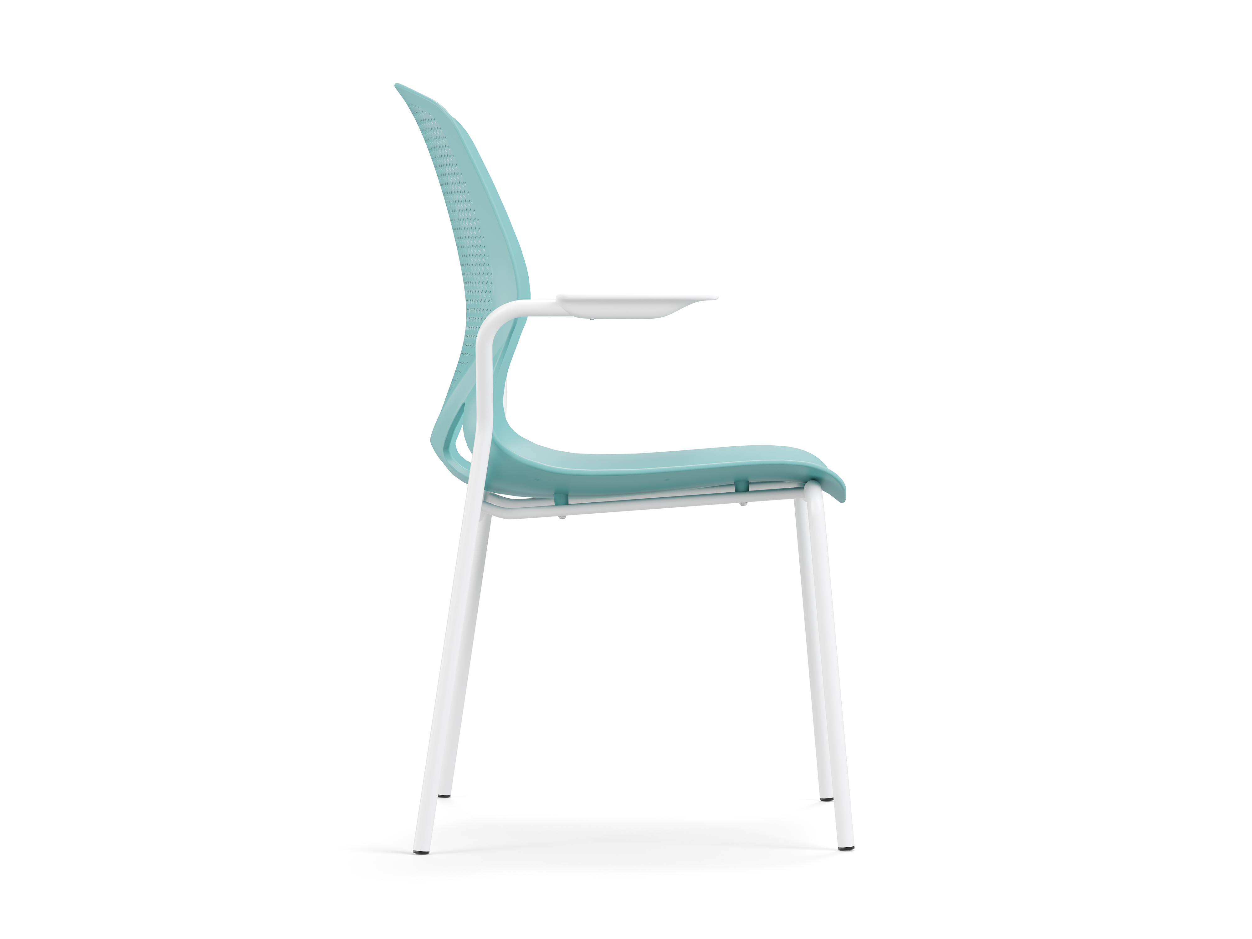 德诚和(DCH)简约时尚培训椅洽谈椅会议椅F001四脚椅带扶手高清大图