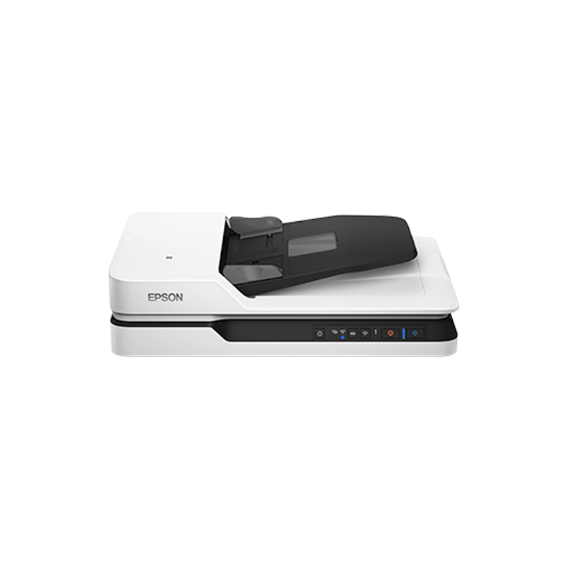 爱普生(Epson) DS-1660W A4高速彩色文档平板式+ADF馈纸式扫描仪(Wi-Fi功能 支持NFC)白色高清大图