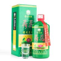 （正品保证 ）贵州杜酱股份有限公司出品 酱闯名洲 荷花酒 53度酱香白酒500ml 单瓶装