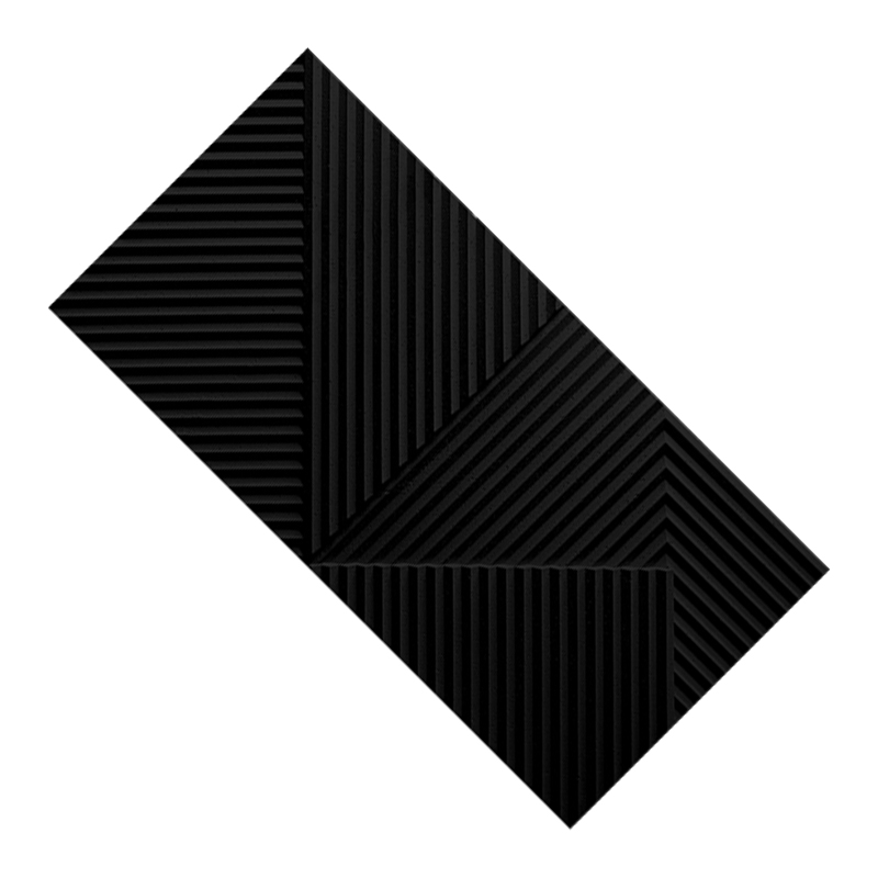 先围 墙面砖装饰板 600*1200*20mm深黑色 片高清大图