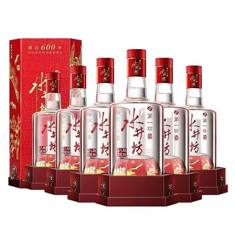 水井坊臻酿八号禧庆版 52度500ml 新老版本年份随机